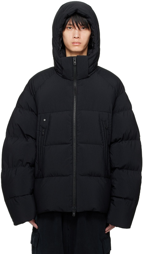 Photo: Y-3 Black Quilted Down Jacket