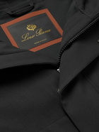 Loro Piana - Haston Wool-Twill Hooded Jacket - Black