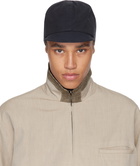 Aviva Jifei Xue Black Rinsed Work Cap