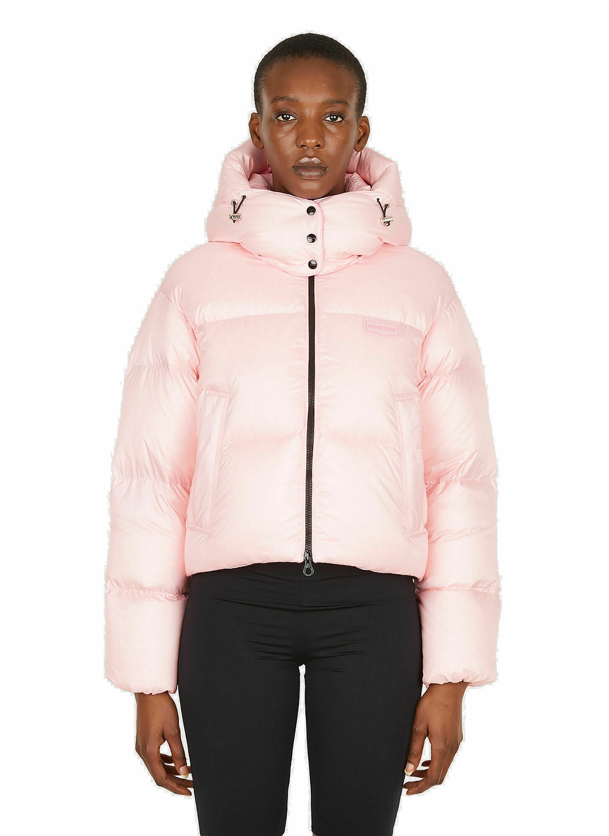 Diadema Quilted Down Jacket in Pink Duvetica