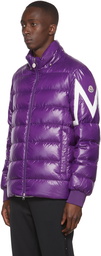 Moncler Purple Corydale Down Jacket