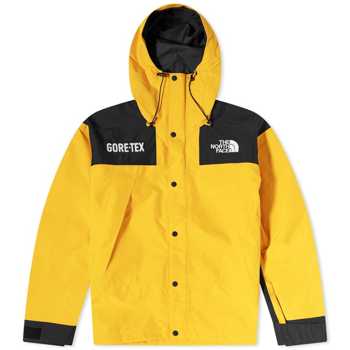 Photo: The North Face Men's Gore-Tex Mountain Jacket in Summit Gold/Tnf Black