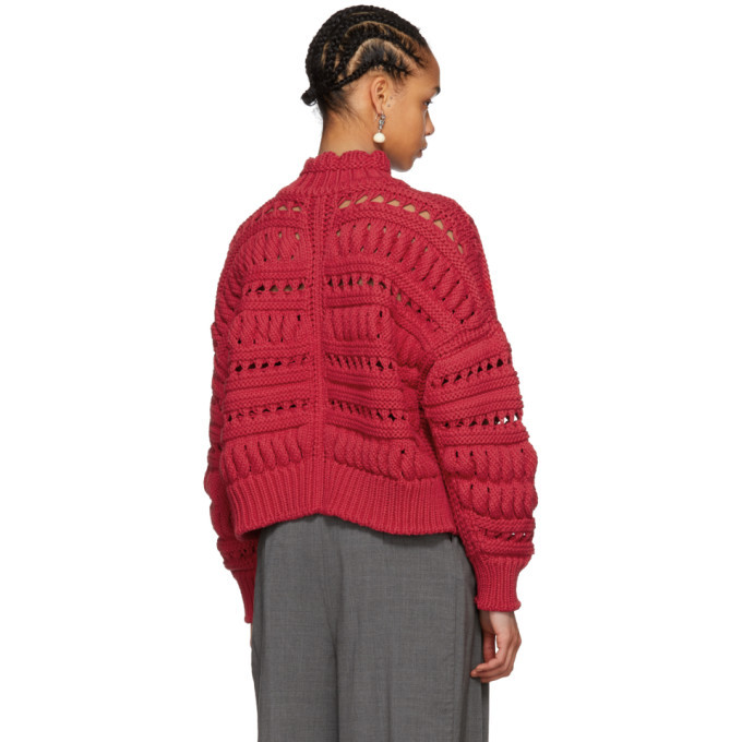 Isabel Marant Red Zoe Sweater Isabel Marant