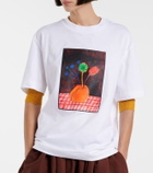 Plan C Printed cotton jersey T-shirt