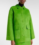 Staud Roxanne suede jacket