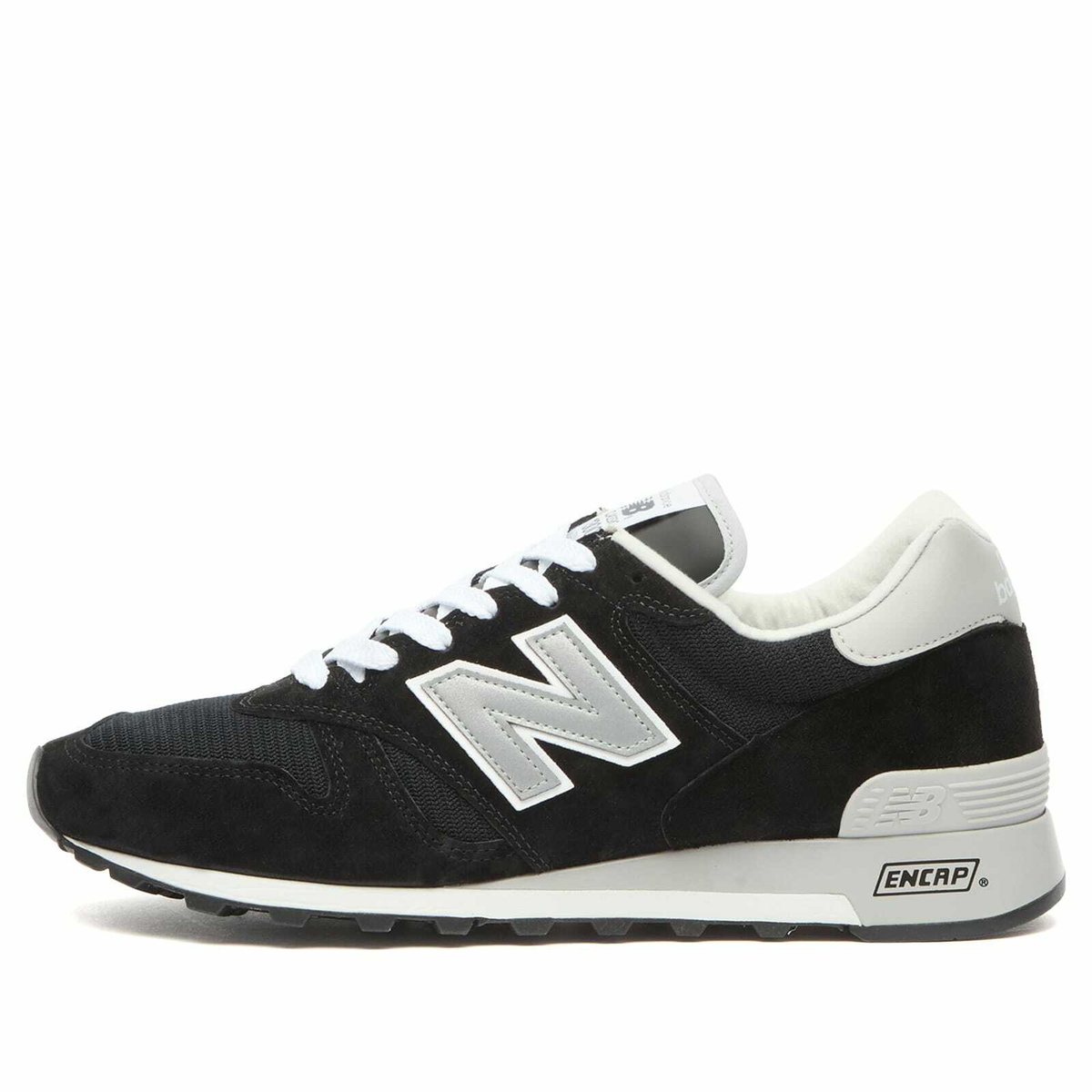 New Balance 1300 Sneaker in Black/Raincloud
