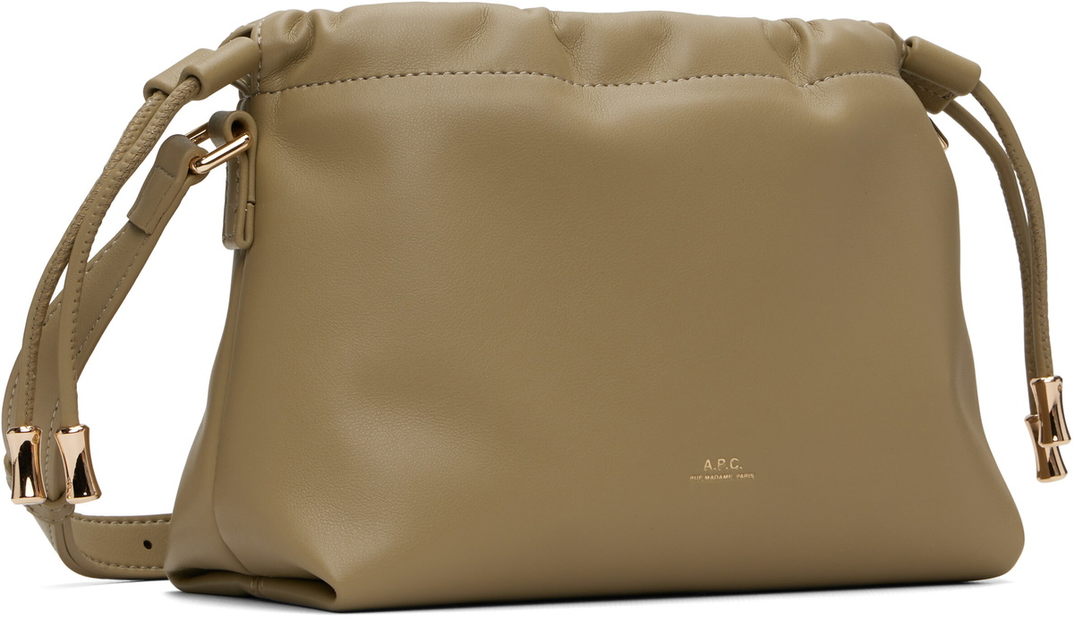 A.P.C. Khaki Ninon Mini Bag