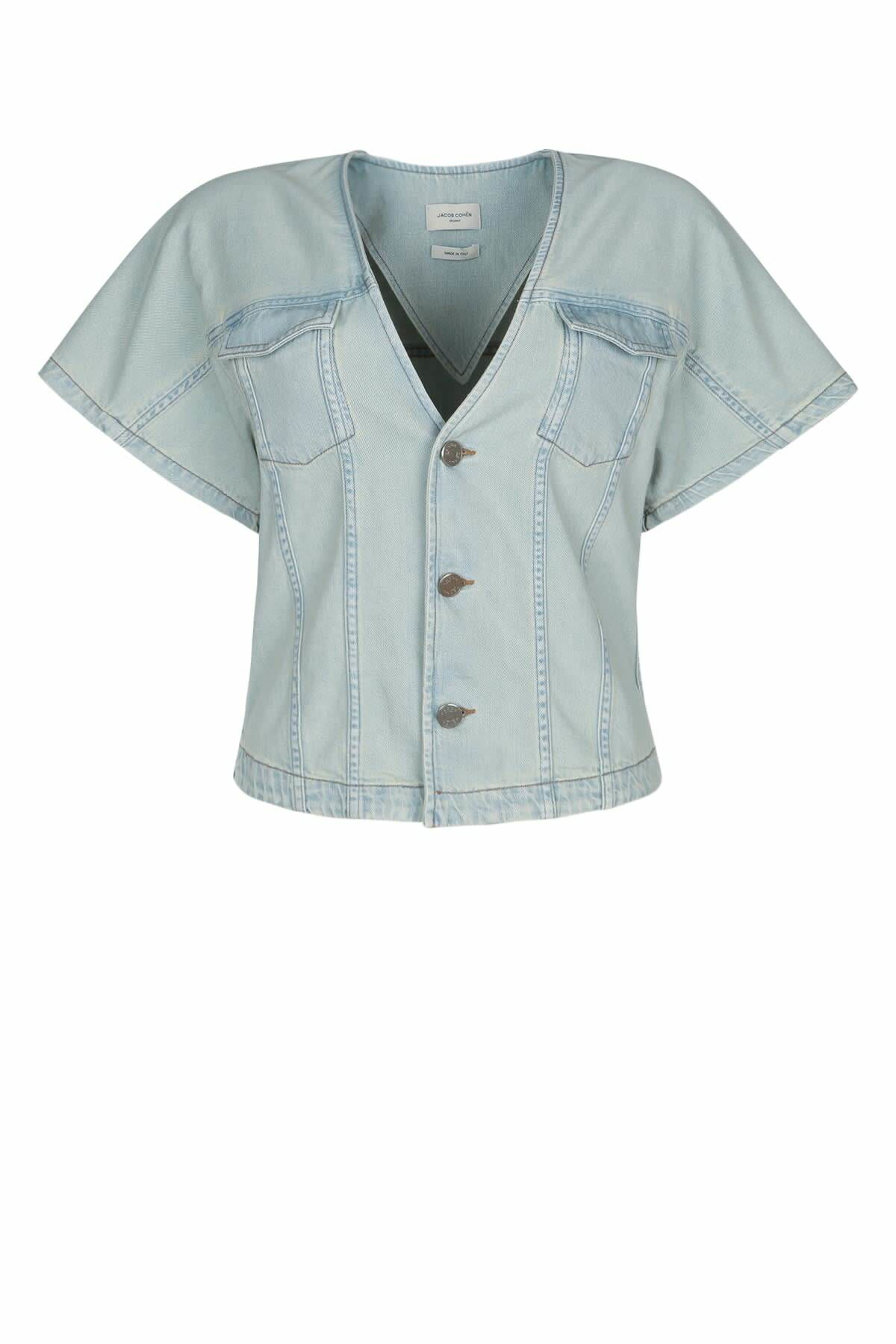 Jacob Cohen Camicia Con Taschino Riga Jacob Cohen