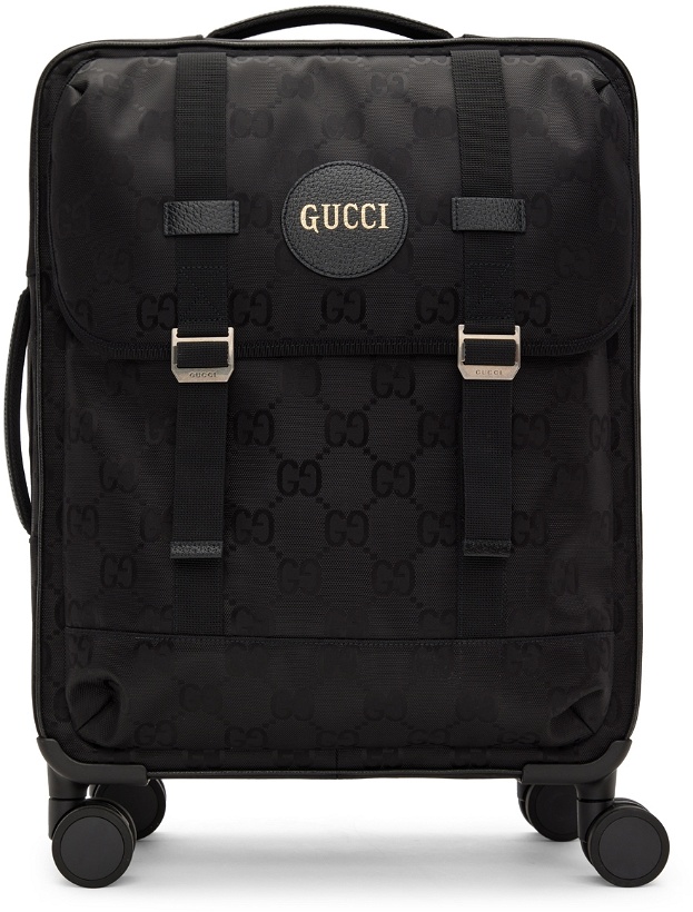 Photo: Gucci Black Small Off The Grid Trolley Suitcase