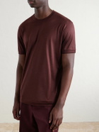 Dolce&Gabbana - Silk-Jersey T-Shirt - Red