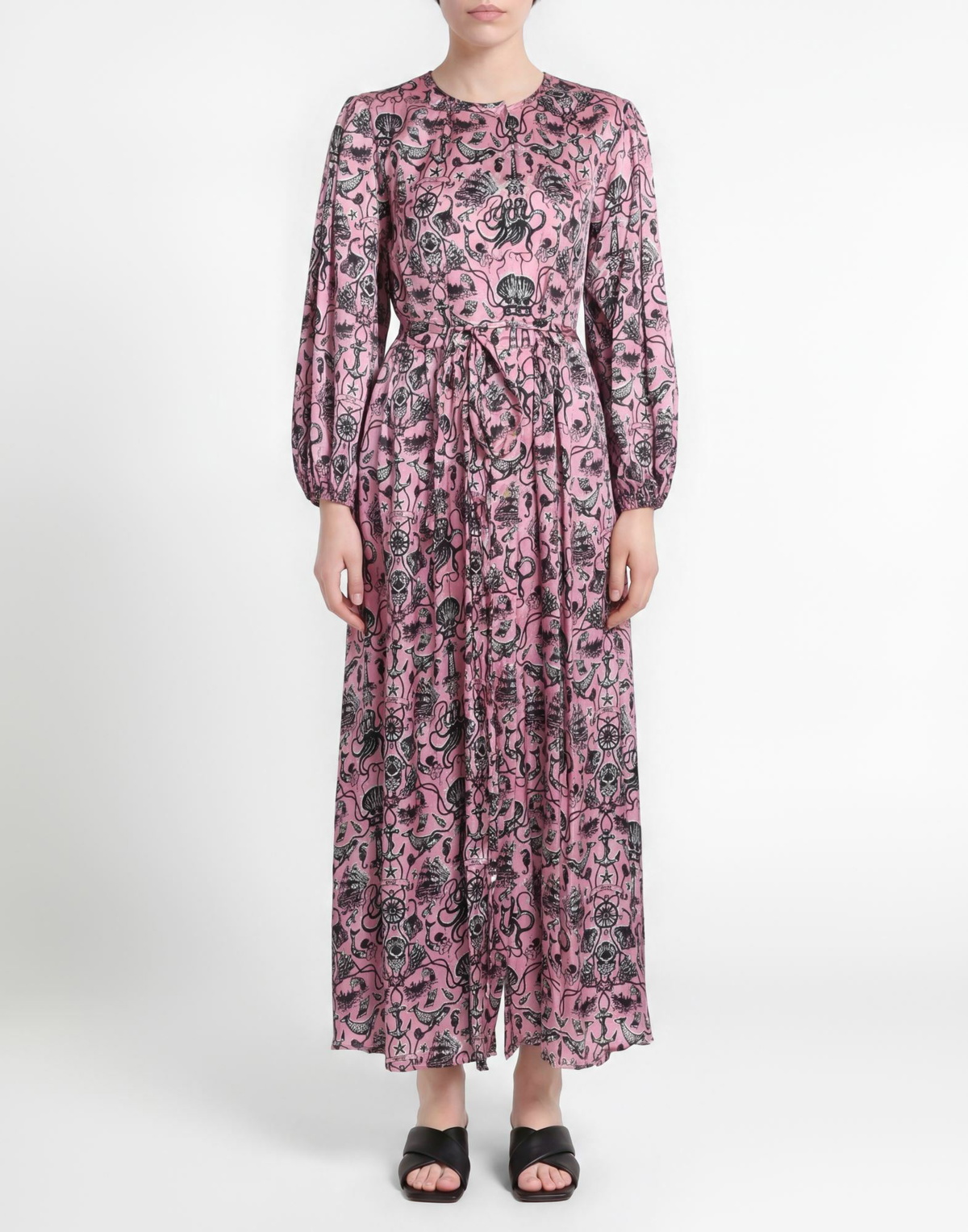 Jucca Womens Maxi dress Fuchsia