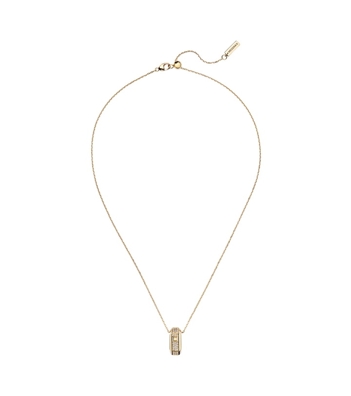 Photo: Messika Moderniste 18kt gold pendant necklace with diamonds