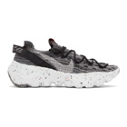 Nike Black and Grey Space Hippie 04 Sneakers