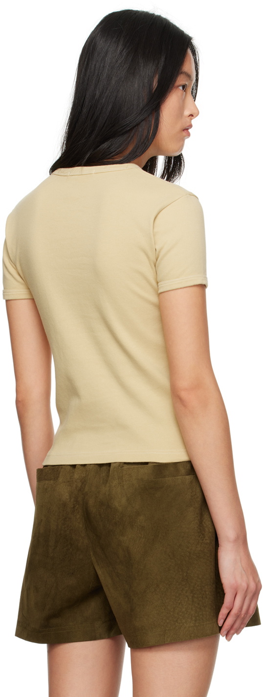 Carter Young Yellow Crewneck T-Shirt