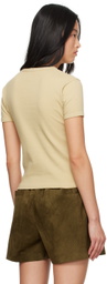 Carter Young Yellow Crewneck T-Shirt
