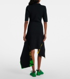 Loewe Asymmetric midi dress
