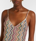Missoni Zigzag lamé maxi dress