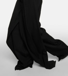 Balenciaga Hybrid Tailoring wool wide-leg pants