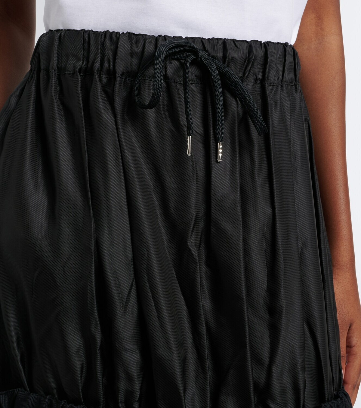 Noir Kei Ninomiya Tiered midi skirt