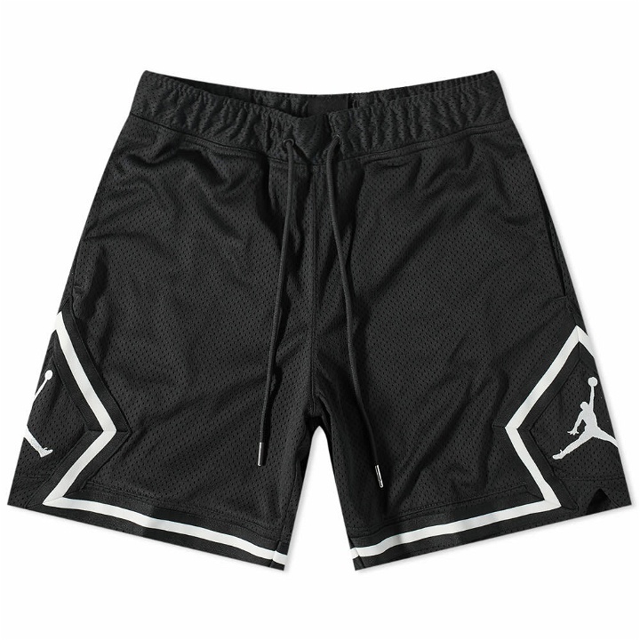 Photo: Air Jordan Men's Diamond Mesh Shorts in Black