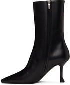 Ferragamo Black Pointed Boots