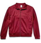 Nike - Martine Rose NRG K Webbing-Trimmed Tech-Jersey Track Jacket - Men - Claret