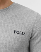 Polo Ralph Lauren Longsleeve Crew Sleep Top Grey - Mens - Sleep  & Loungewear