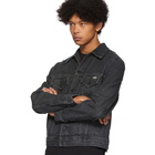 Diesel Black Denim D-Bray Jacket