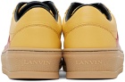 Lanvin Yellow Future Edition Cash Sneakers