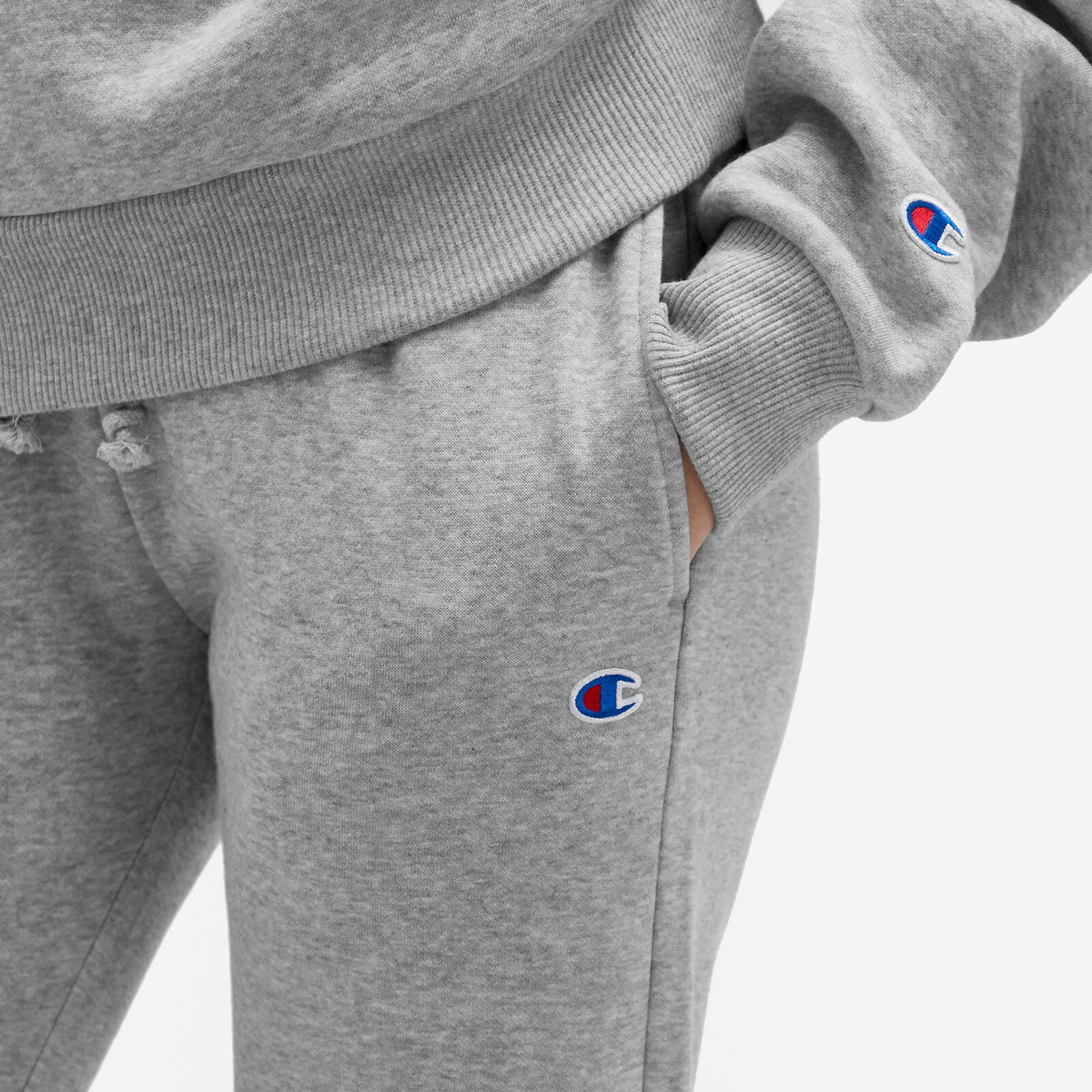 Champion Women's x Guizio Straight Hem Pants in Oxford Grey