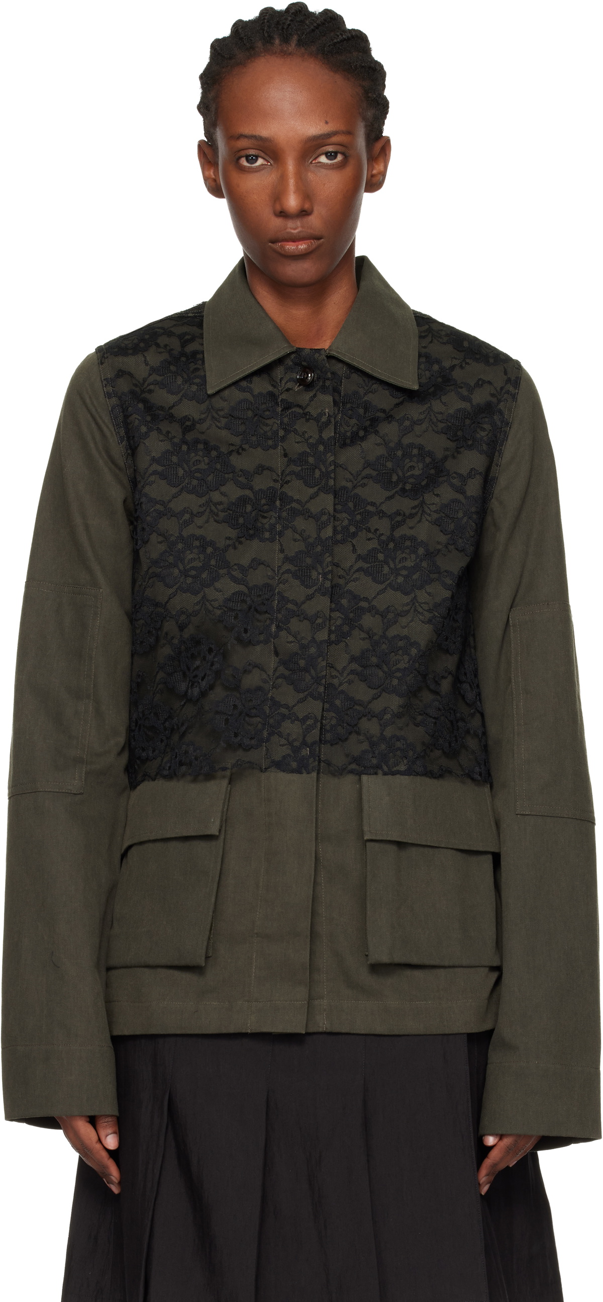 OUR LEGACY Khaki Split Jacket
