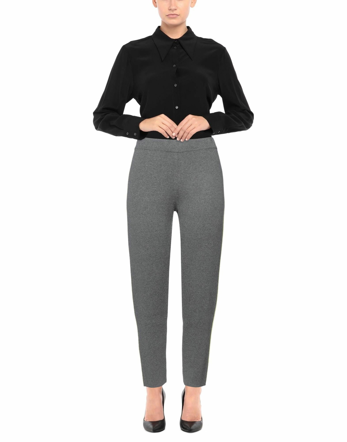 Jijil Womens Pants in Grey