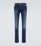 Kiton Mid-rise skinny jeans