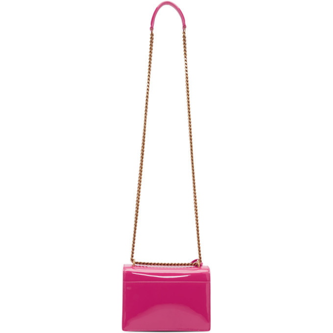 Pink Saint Laurent Small Sunset Crossbody Bag