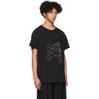 Yohji Yamamoto Black Asakura T-Shirt