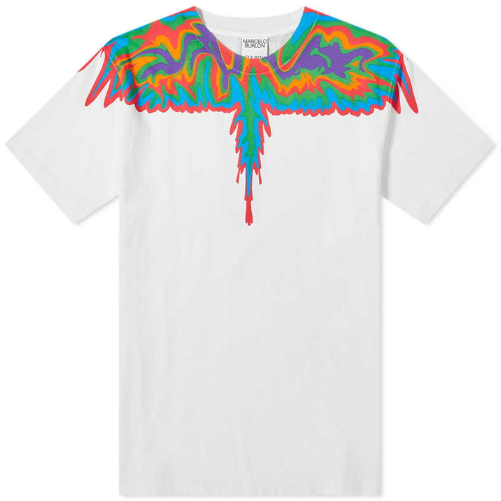 Photo: Marcelo Burlon Psychedelic Wings Basic Tee