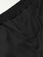 Nili Lotan - Lawrence Straight-Leg Virgin Wool-Twill Trousers - Black