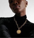 FoundRae Reverie Oversized 18k gold pendant with diamonds