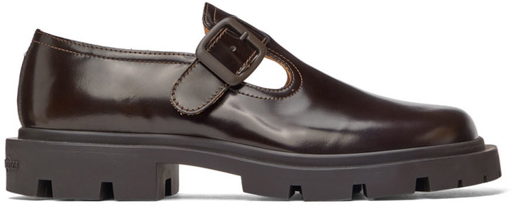 Photo: Maison Margiela Brown Mary-Jane Loafers