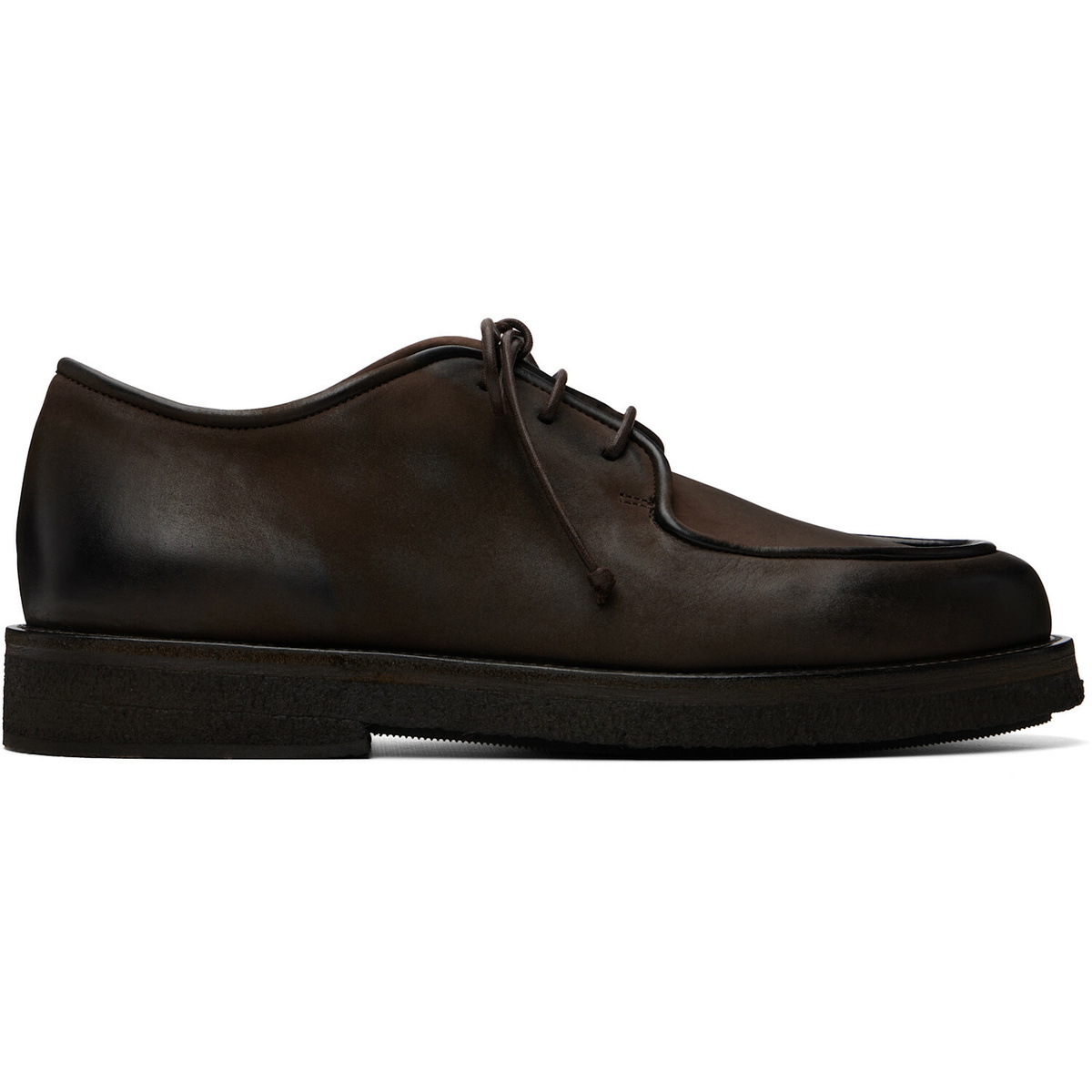 Marsèll Brown Moccar Leather Oxfords