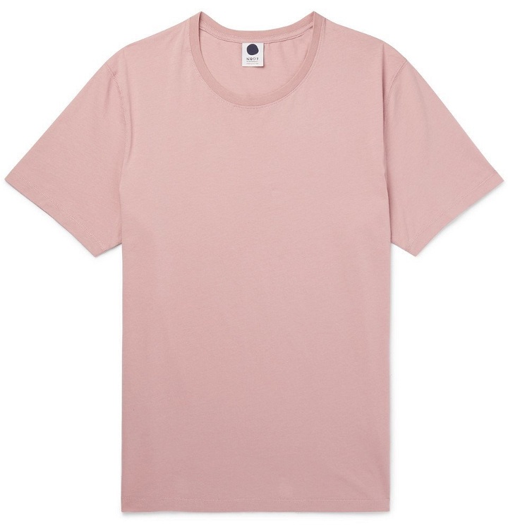 Photo: NN07 - Pima Cotton-Jersey T-Shirt - Men - Pink
