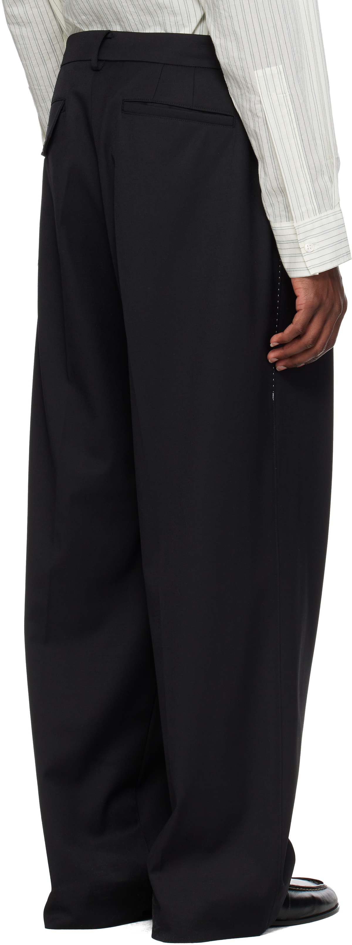 MMIC Black Morrison Trousers
