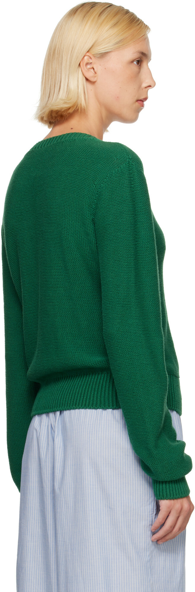 Baserange Green Tier Cardigan