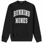 Undercover Men's Running Monks Crew Sweat in Black