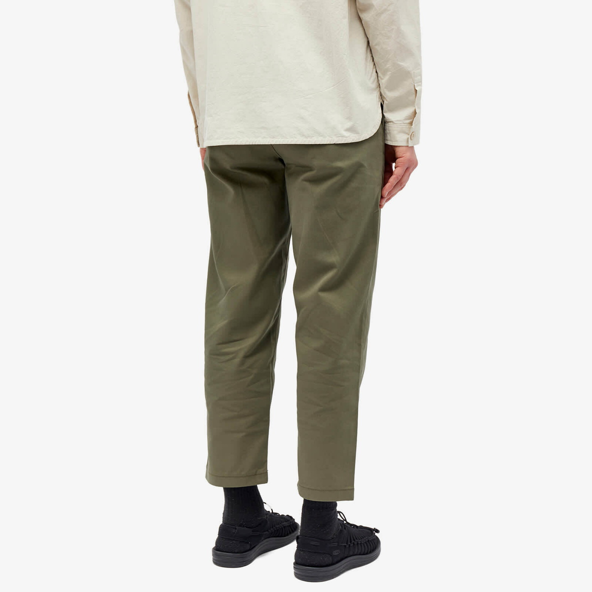 FrizmWORKS Men's OG Haworth One Tuck Trousers in Olive FrizmWORKS Men's OG Haworth One Tuck Trousers in Olive