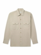 Ghiaia Cashmere - Cotton-Twill Shirt - Neutrals