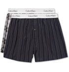 Calvin Klein Underwear - Two-Pack Printed Cotton Boxer Shorts - Multi