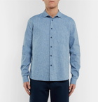 YMC - Slub Chambray Shirt - Men - Light blue