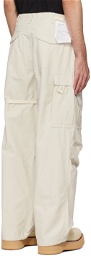R13 Off-White Mark Military Cargo Pants
