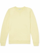 Sunspel - Cotton-Jersey Sweatshirt - Yellow